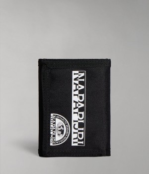 Napapijri Happy Wallet Kleine Geldbörse Herren Schwarz | EIB-623817