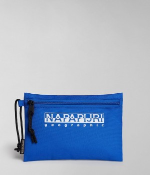 Napapijri Hornby Pencil Case Kleine Geldbörse Damen Blau | RDP-982741
