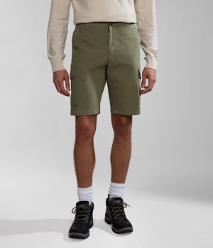 Napapijri Horton Bermuda Shorts Kurze Hose Herren Grün | OKT-163904