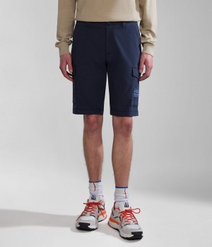Napapijri Horton Bermuda Shorts Kurze Hose Herren Dunkelblau | LVI-074982