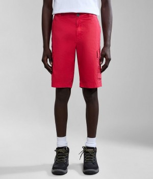 Napapijri Horton Bermuda Shorts Kurze Hose Herren Rot | KTM-164872
