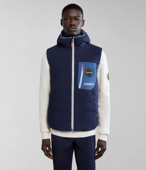 Napapijri Huron Packable Vest Gilet Herren Dunkelblau | HZY-076194