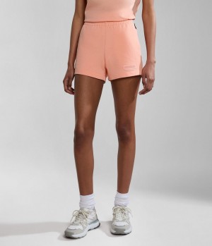 Napapijri Iaato Bermuda Shorts Kurze Hose Damen Rosa | CWU-138920
