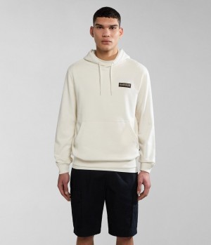 Napapijri Iaato Summer Hoodie Hoodie Herren Weiß | ROU-041936