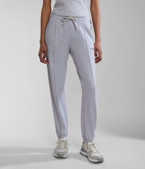Napapijri Iaato Summer Joggers Jogginghose Damen Hellgrau | KXC-135927