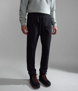Napapijri Iceberg Joggers Jogginghose Herren Schwarz | QER-362791
