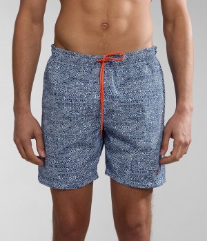 Napapijri Inuvik Swimming Trunks Schwimmhose Herren Blau | AJC-123659