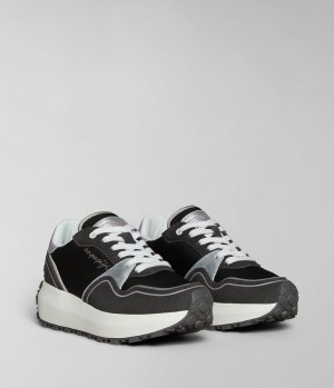 Napapijri Katrina Trainers Sportschuhe Damen Schwarz | VYS-023649
