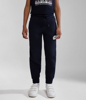 Napapijri Kitik Joggers (4-16 YEARS) Jogginghose Kinder Dunkelblau | TCS-658293