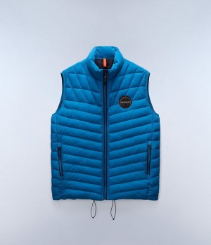 Napapijri Lapaz Vest Gilet Herren Blau | VAZ-906375