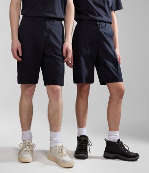 Napapijri Maranon Bermuda Shorts Kurze Hose Herren Schwarz | UJE-341850