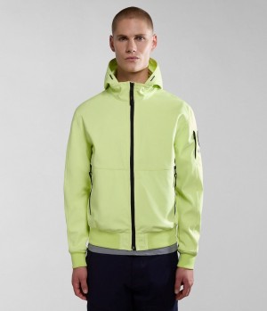 Napapijri Melville Mono-material Shell Jacket Lightweight Jackets Herren Gelb | LFD-893206