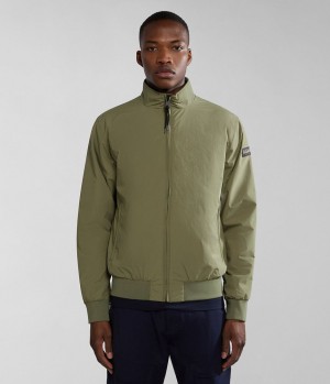 Napapijri Montavic Shell Jacket Regenjacken Herren Grün | PEW-760135