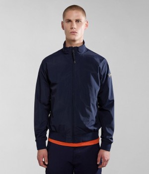 Napapijri Montavic Shell Jacket Regenjacken Herren Dunkelblau | YEZ-804276