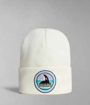 Napapijri Mountain Beanie Hüte Damen Weiß | YFL-432619