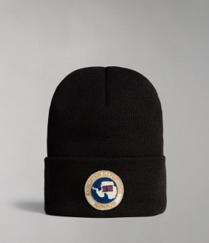 Napapijri Mountain Beanie Hüte Kinder Schwarz | PND-247903