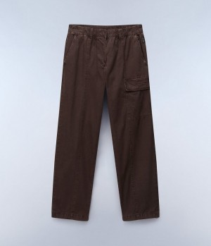 Napapijri Murg Cargo Trousers Cargohose Damen Braun | AGK-903271