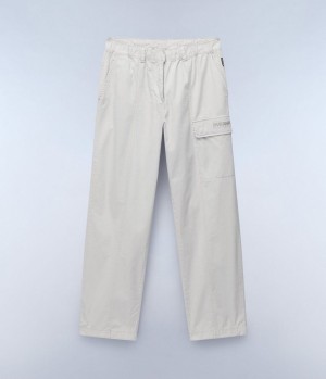 Napapijri Murg Cargo Trousers Cargohose Damen Beige Silber | GOJ-134729