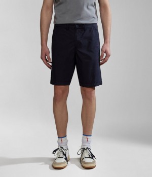 Napapijri Nakuru Bermuda Shorts Kurze Hose Herren Dunkelblau | HIK-852106