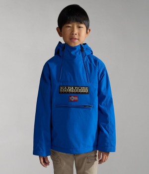 Napapijri Northfarer Winter Anorak Jacket (4-16 YEARS) Anoraks Kinder Hellblau | CUQ-768541