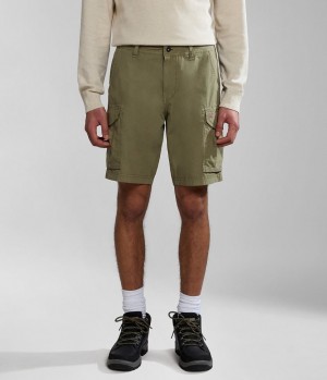 Napapijri Noto Bermuda Shorts Kurze Hose Herren Grün | GXT-975834
