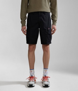 Napapijri Noto Bermuda Shorts Kurze Hose Herren Schwarz | EHL-374901