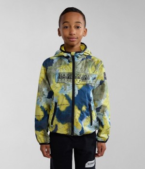 Napapijri Ontario Short Jacket (4-16 YEARS) Windjacke Kinder Multicolour | IHP-187243