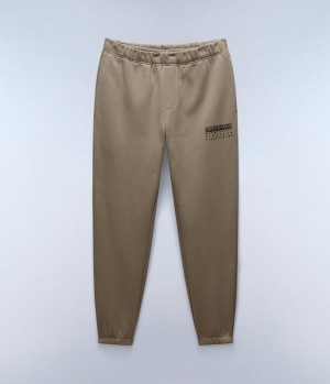 Napapijri Premium Joggers Jogginghose Herren Beige | MVH-487601