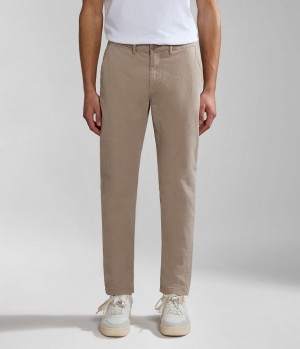 Napapijri Puyo All-Seasons Chino Trousers Chino-hosen Herren Beige | TLW-162098