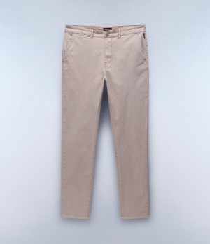 Napapijri Puyo All-Seasons Chino Trousers Chino-hosen Herren Beige | TJI-784039