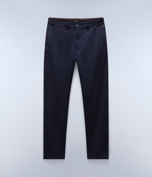 Napapijri Puyo All-Seasons Chino Trousers Chino-hosen Herren Dunkelblau | SCR-198035