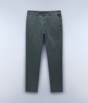 Napapijri Puyo All-Seasons Chino Trousers Chino-hosen Herren Grün | HOY-853470