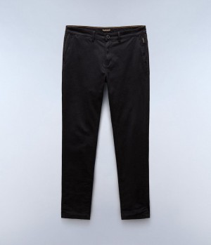 Napapijri Puyo All-Seasons Chino Trousers Chino-hosen Herren Schwarz | DIM-854213