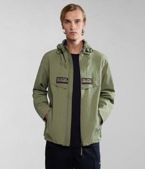 Napapijri Rainforest Open Summer Jacket Short Jackets Herren Grün | OZD-946821