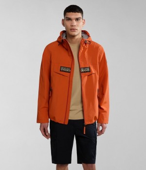 Napapijri Rainforest Open Summer Jacket Short Jackets Herren Orange | OIK-593074