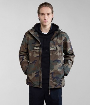 Napapijri Rainforest Open Summer Print Jacket Regenjacken Herren Multicolour | ALB-734120