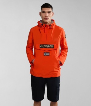 Napapijri Rainforest Pocket Summer Anorak Jacket Anoraks Herren Orange | RHX-857231