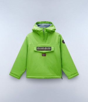 Napapijri Rainforest Winter Anorak Jacket (4-16 YEARS) Regenjacken Kinder Grün | SQG-084592