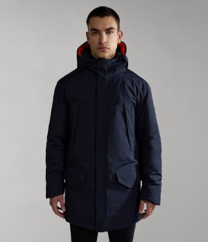Napapijri Rankine Parka Jacket Parka Jacken Herren Dunkelblau | OGE-367059