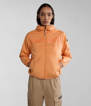 Napapijri Raymi Short Jacket Short Jackets Damen Orange | JDB-567031