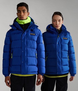 Napapijri Rick Puffer Jacket Pufferjacke Herren Blau | LIM-163240