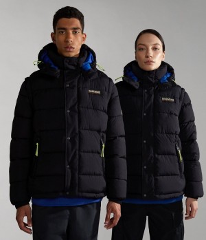 Napapijri Rick Puffer Jacket Pufferjacke Herren Schwarz | KRV-803562