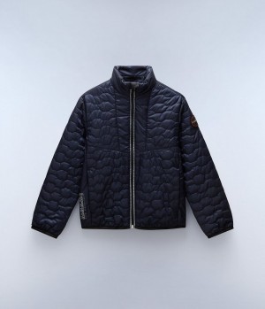Napapijri Sarine Puffer Jacket (4-16 YEARS) Short Jackets Kinder Dunkelblau | XKA-761840