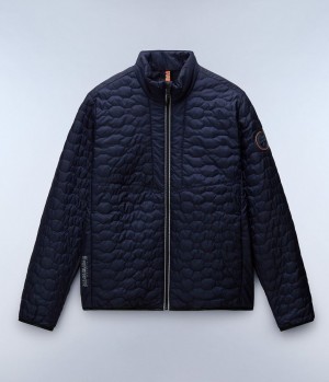 Napapijri Sarine Puffer Jacket Pufferjacke Herren Dunkelblau | JGR-624893