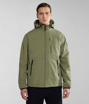 Napapijri Tundra Jacket Short Jackets Herren Grün | OMJ-760835