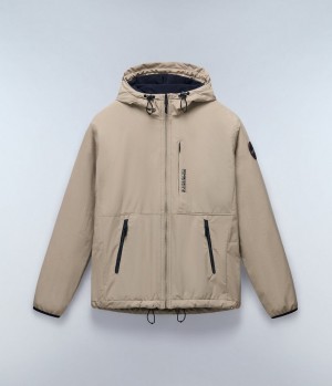 Napapijri Tundra Winter Jacket Lightweight Jackets Herren Beige | XOW-791238
