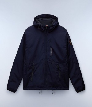 Napapijri Tundra Winter Jacket Lightweight Jackets Herren Dunkelblau | PRY-842609