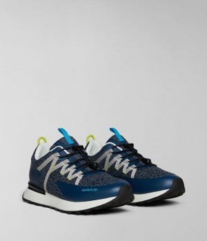 Napapijri Valley Trainers Sportschuhe Herren Dunkelblau | EUG-309726