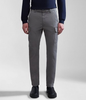 Napapijri Yasuni Cargo Trousers Cargohose Herren Grau | DUJ-832967